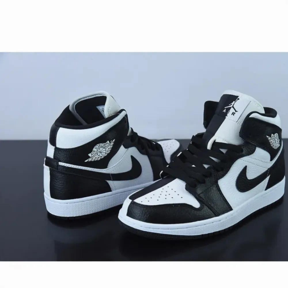 Air Jordan 1 Mid “Split” White/Black  DR0501-101