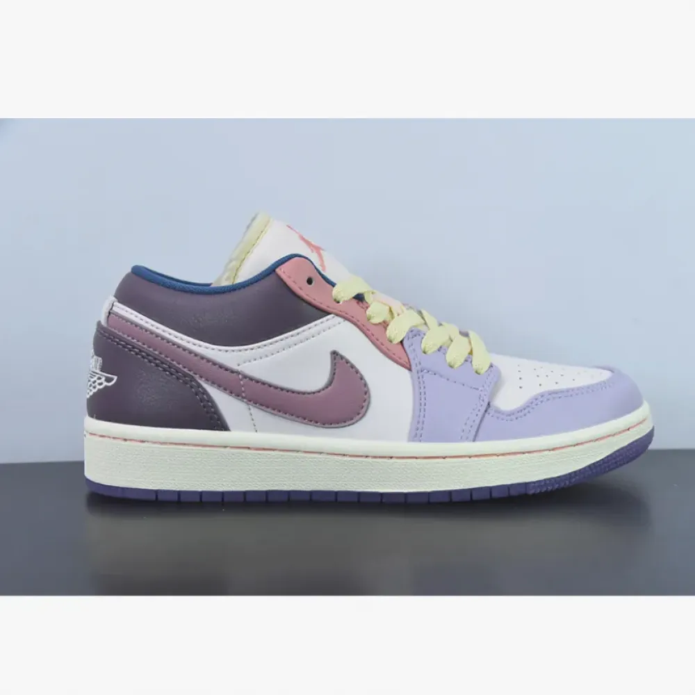 Air Jordan 1 Low Pastel Purple/Pink/Ratan  DZ2768-651