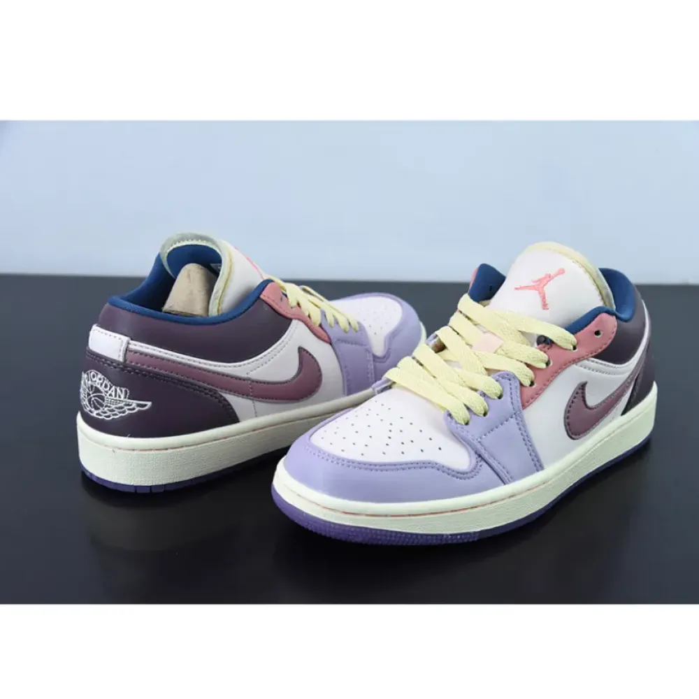Air Jordan 1 Low Pastel Purple/Pink/Ratan  DZ2768-651