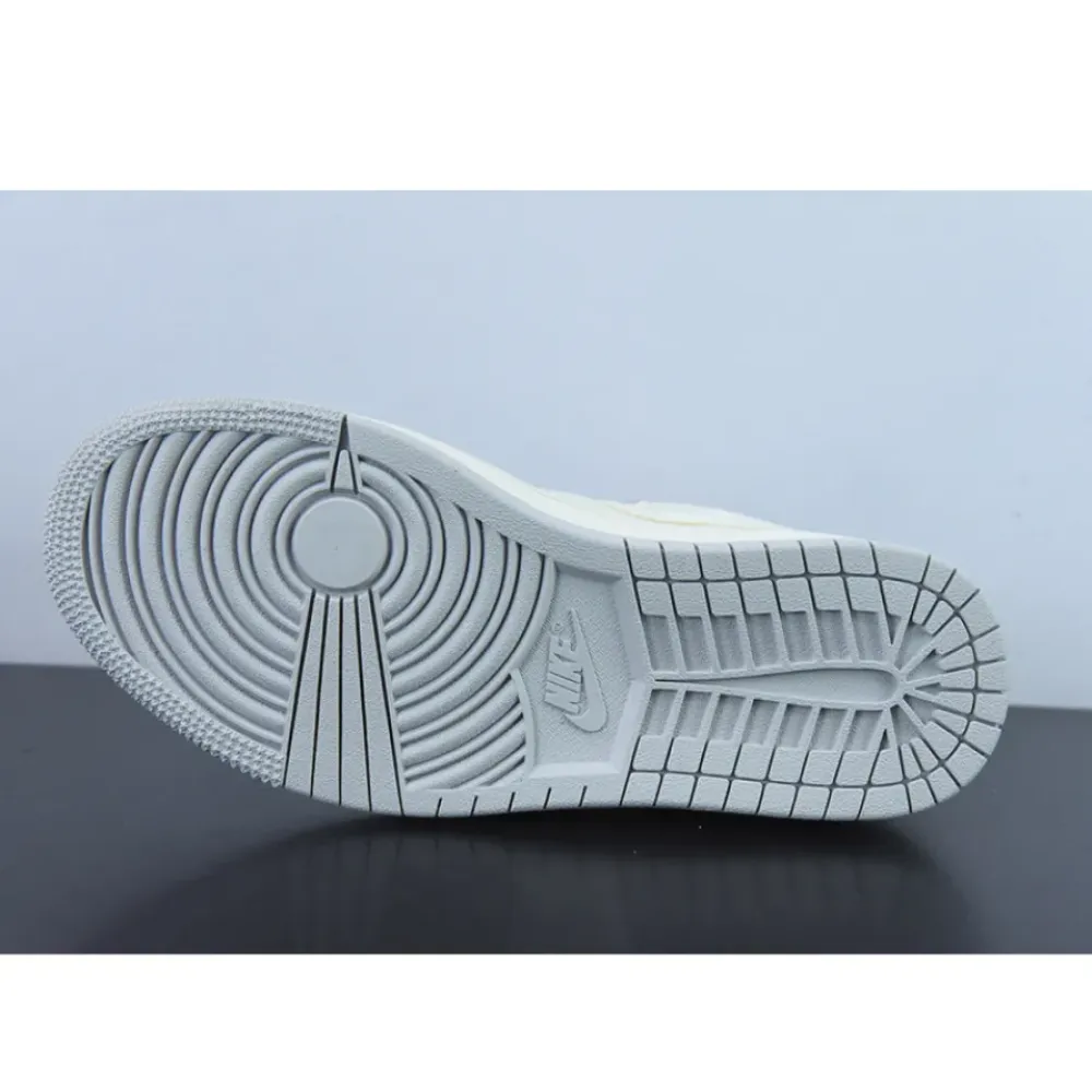 Air Jordan 1 Mid SE “Craft” White/Phantom/Neutral Grey  DM9652-100