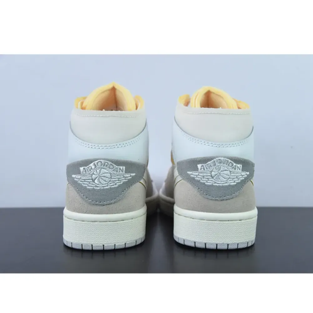 Air Jordan 1 Mid SE “Craft” White/Phantom/Neutral Grey  DM9652-100