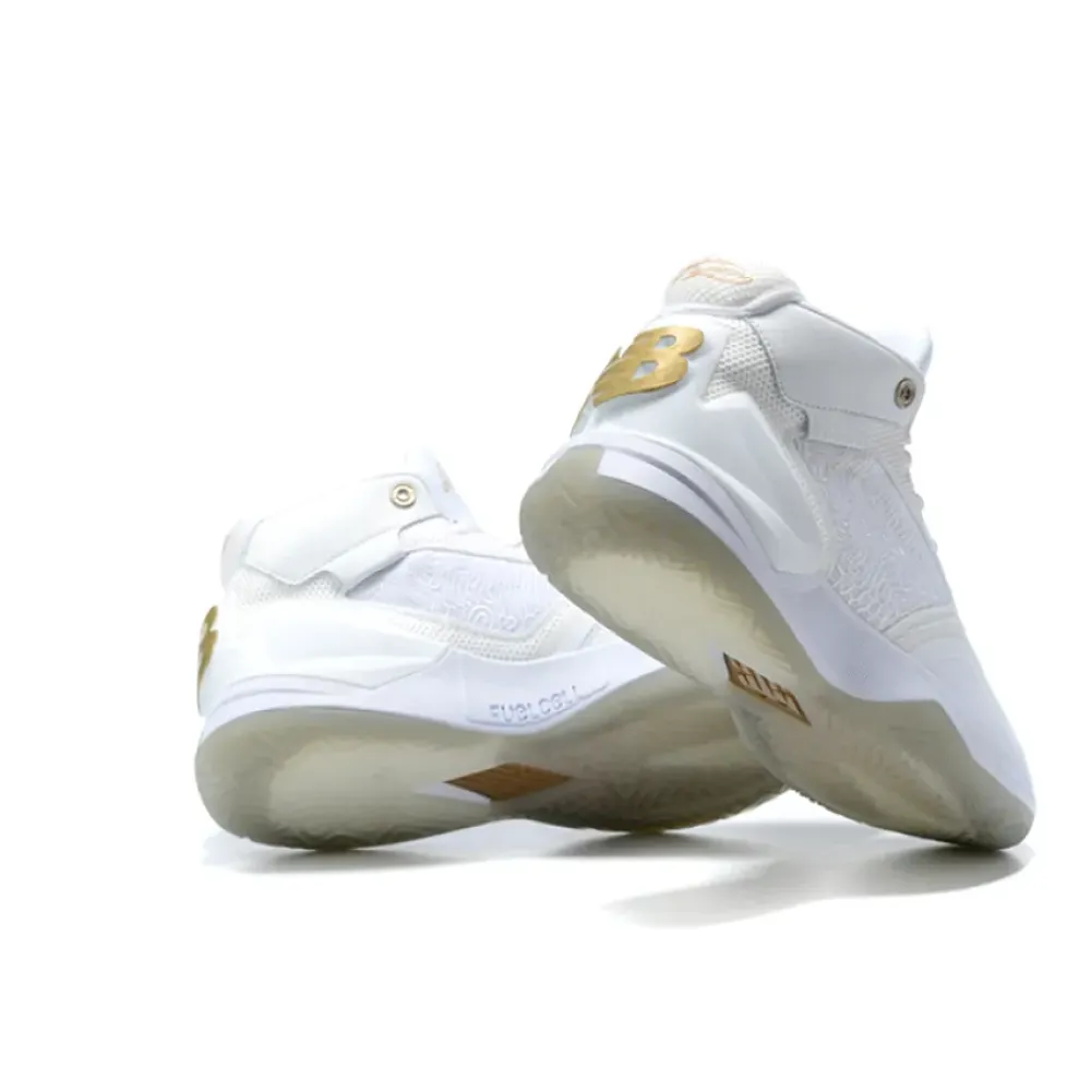 New Balance KAWHI White/Metallic Gold BBKLSWW1