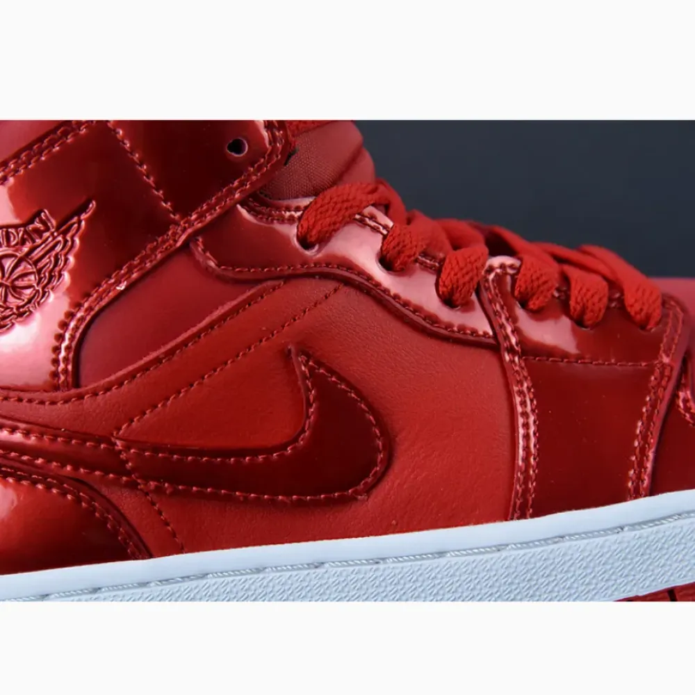 Air Jordan 1 Mid University Red/White/Pomegranate DH5894-600
