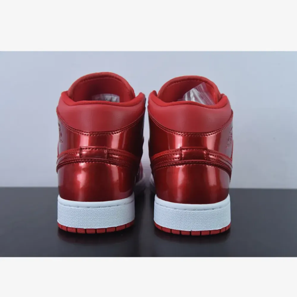Air Jordan 1 Mid University Red/White/Pomegranate DH5894-600