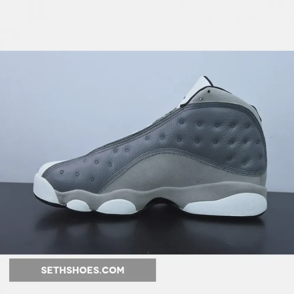Air Jordan 13 Atmosphere Grey/White-University Red-Black  414571-016