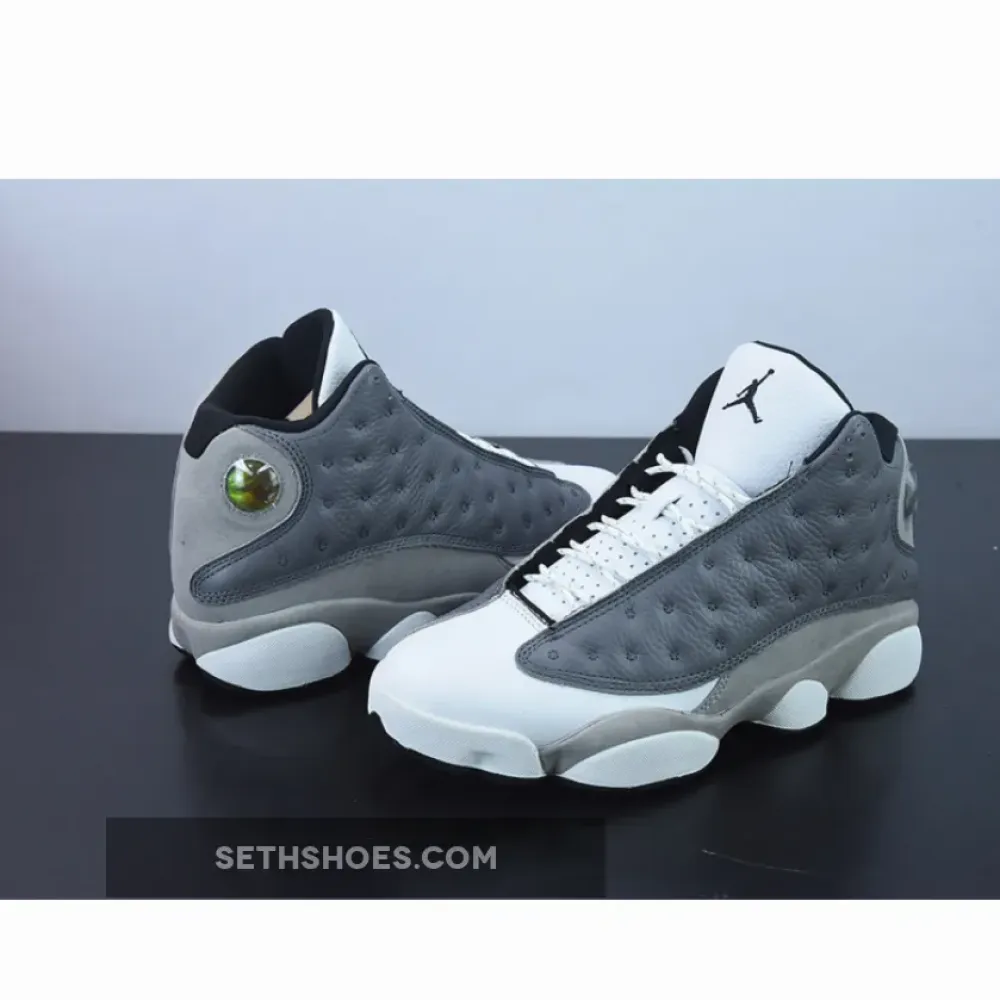 Air Jordan 13 Atmosphere Grey/White-University Red-Black  414571-016