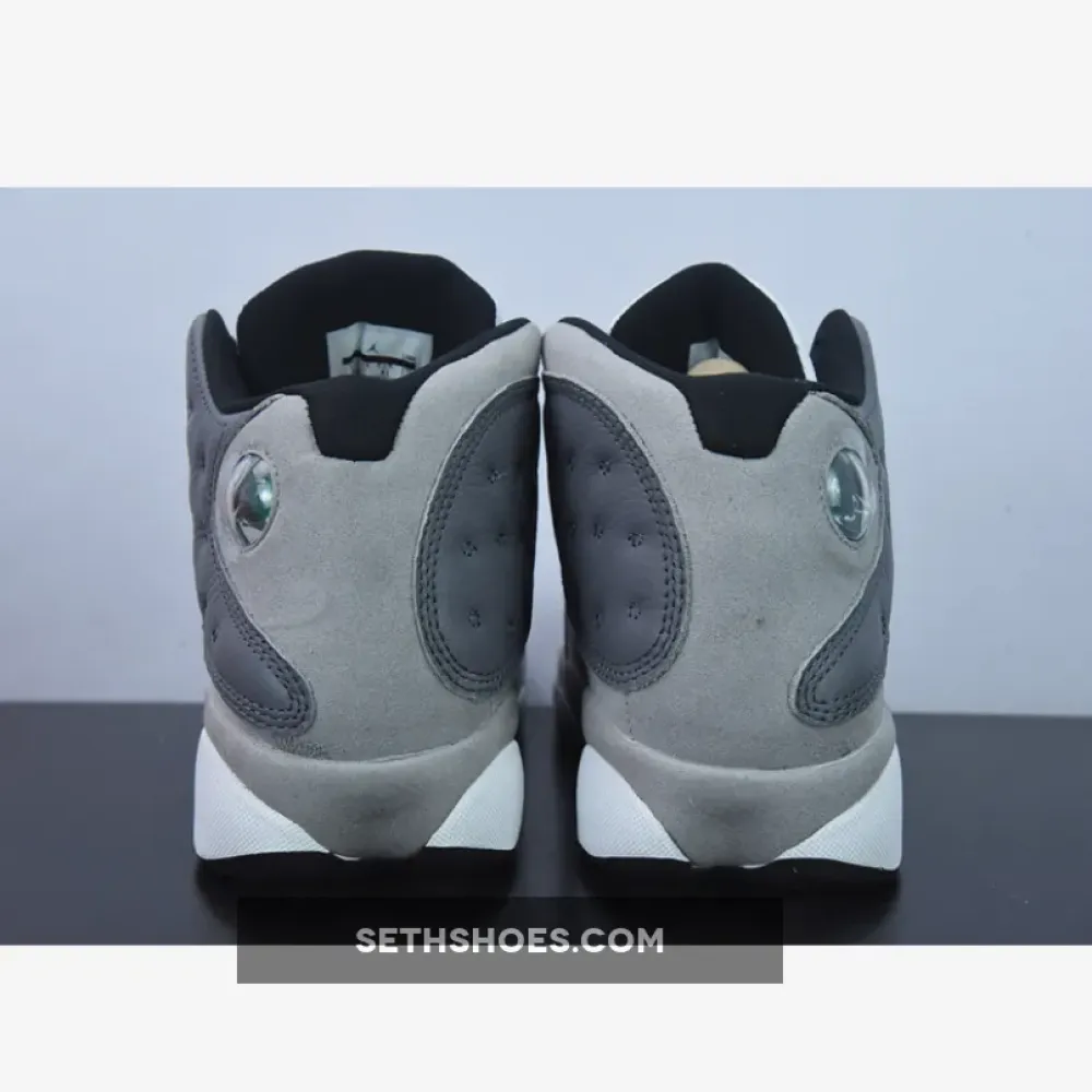 Air Jordan 13 Atmosphere Grey/White-University Red-Black  414571-016