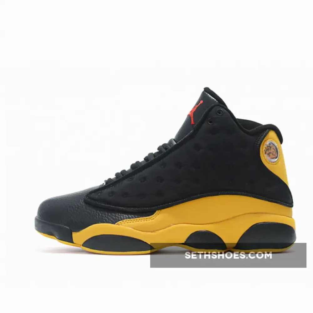 Air Jordan 13 Melo “Class of 2002” Black/University Red-University Gold 414571-035