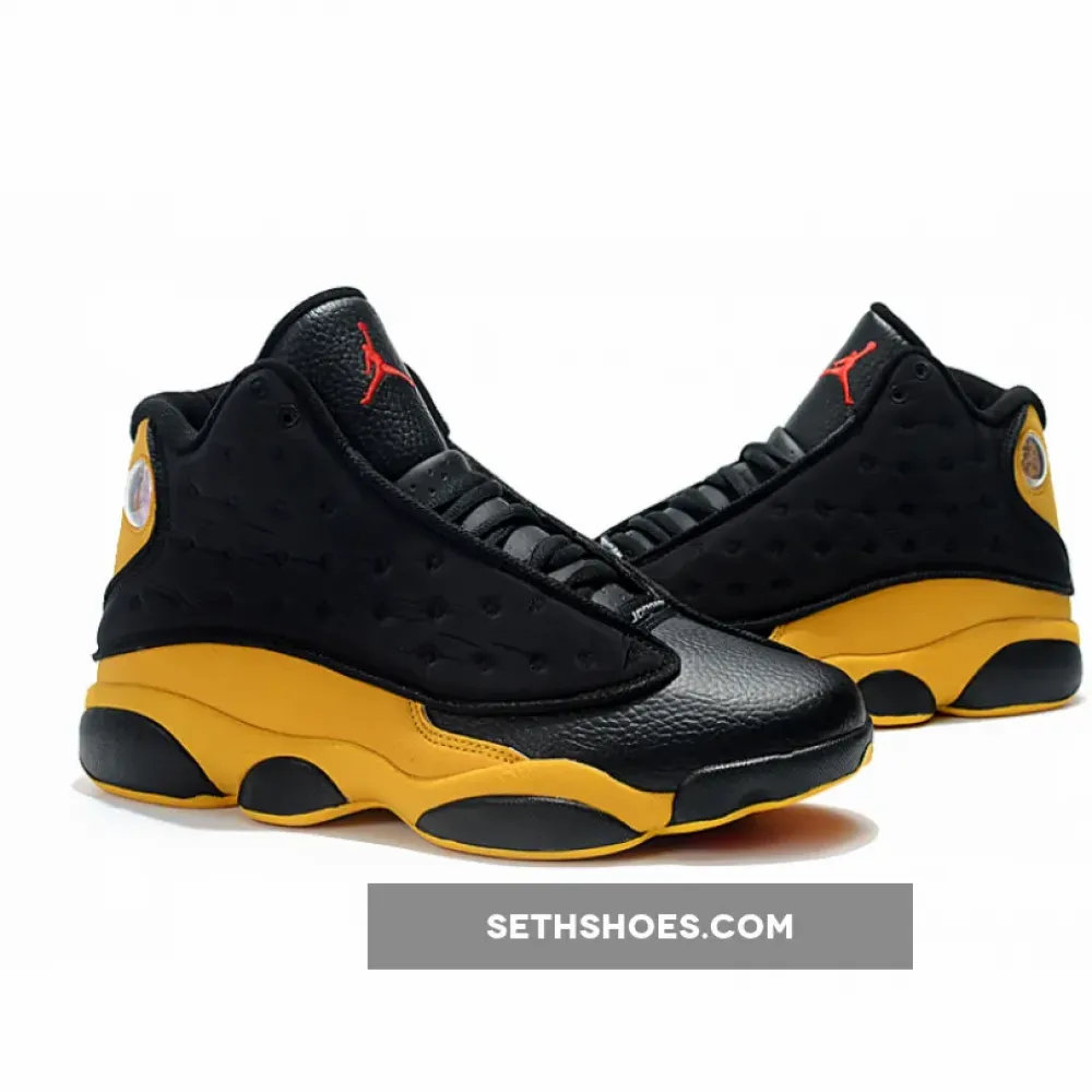 Air Jordan 13 Melo “Class of 2002” Black/University Red-University Gold 414571-035