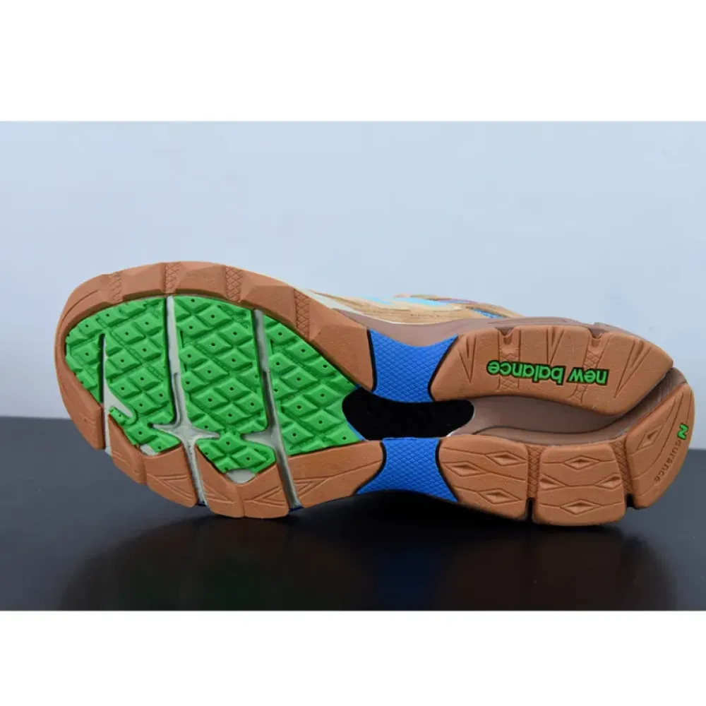 Joe Freshgoods x New Balance 990v3 “Outside Clothes” Beige/Aqua-Green M990JG3