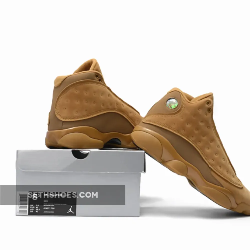 Air Jordan 13 “Wheat” Golden Harvest/Elemental Gold 414571-705