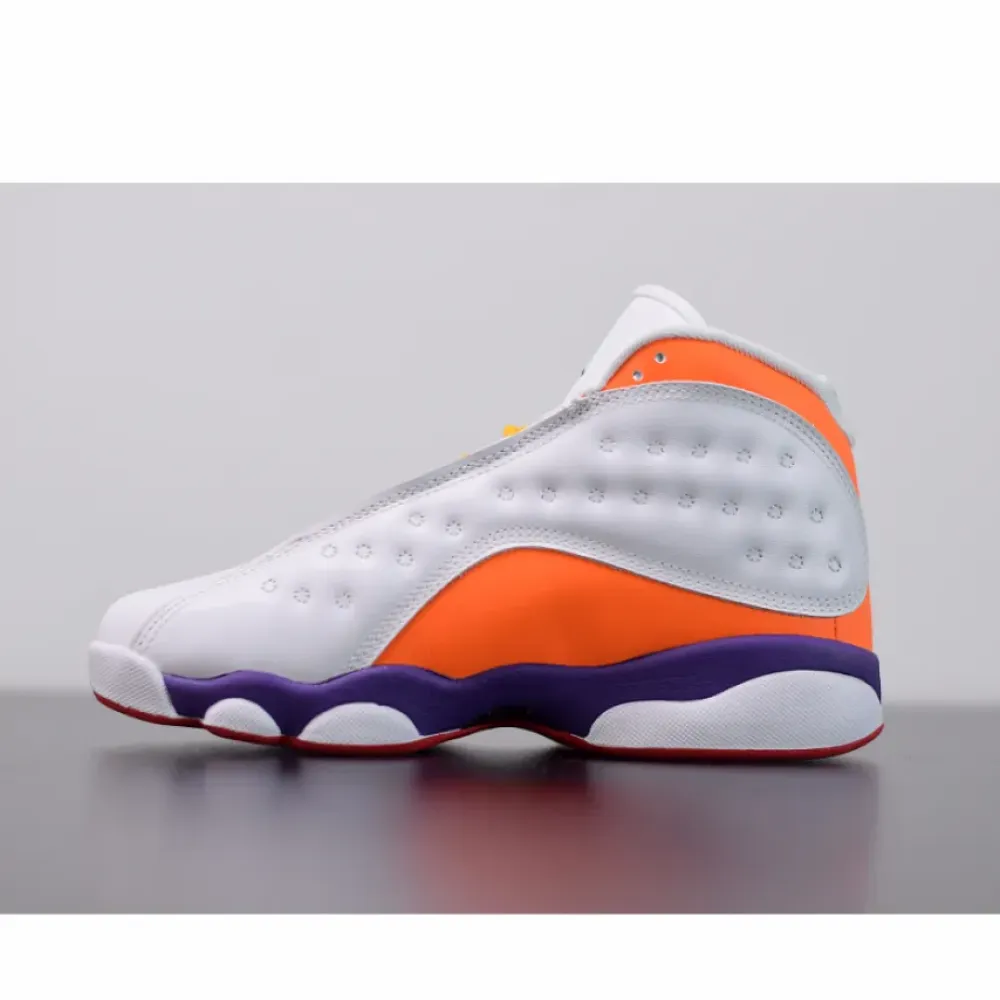 Air Jordan 13 Retro GS ‘Playground’ White/Black-Court Purple-Total Orange CV0785-158