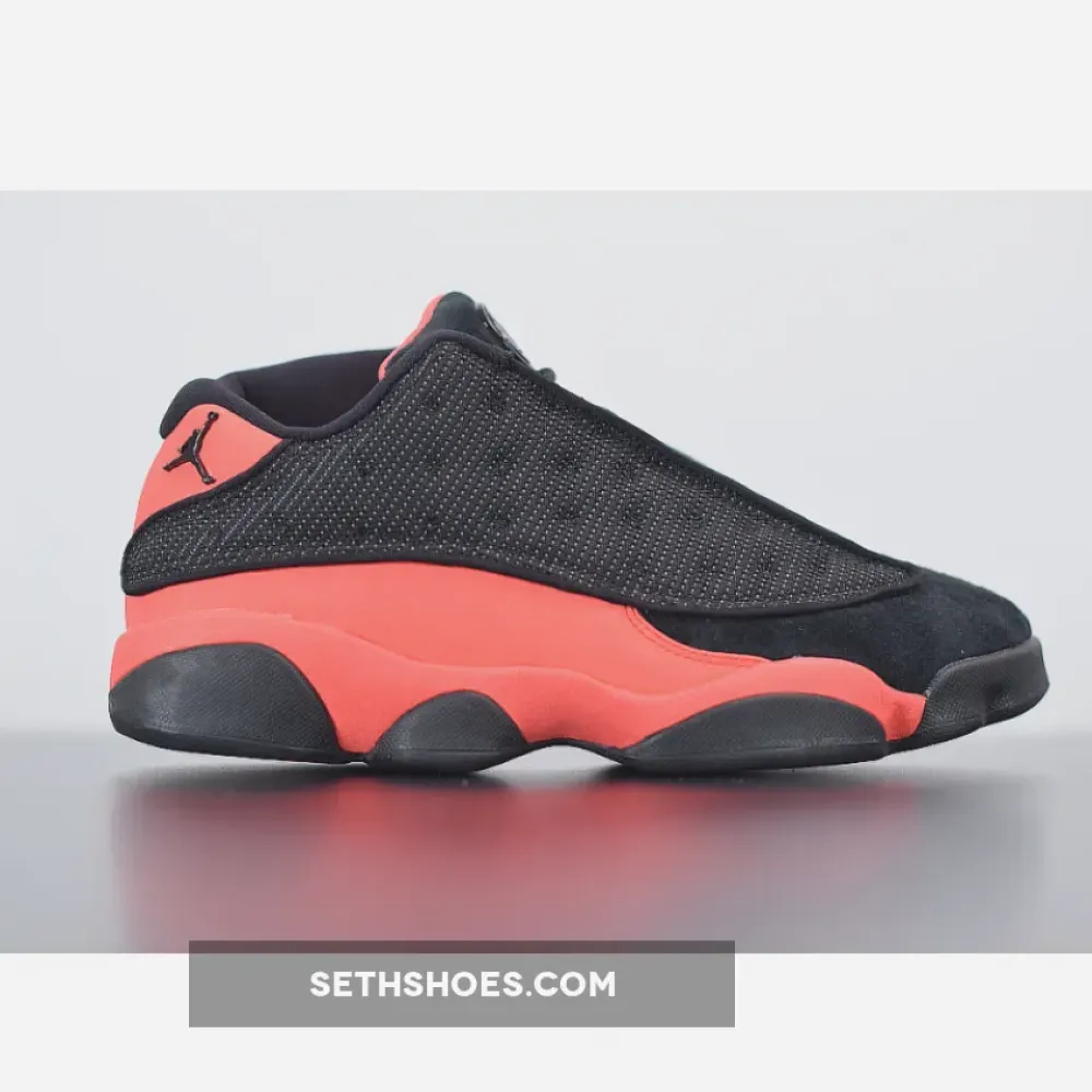 Clot x Air Jordan 13 Low Black/Infrared 23 AT3102-006