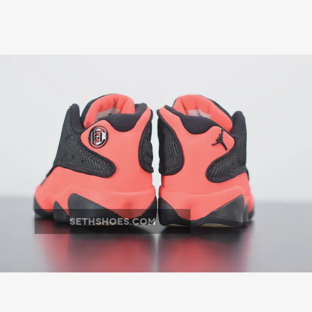Clot x Air Jordan 13 Low Black/Infrared 23 AT3102-006