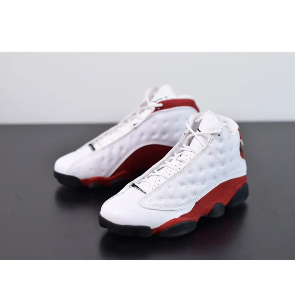 Air Jordan 13 White/Black-True Red  414571-122