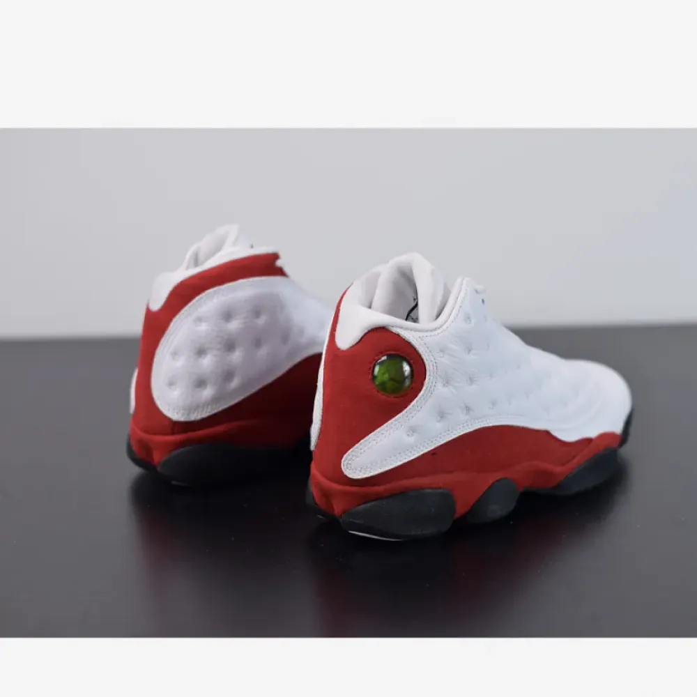 Air Jordan 13 White/Black-True Red  414571-122