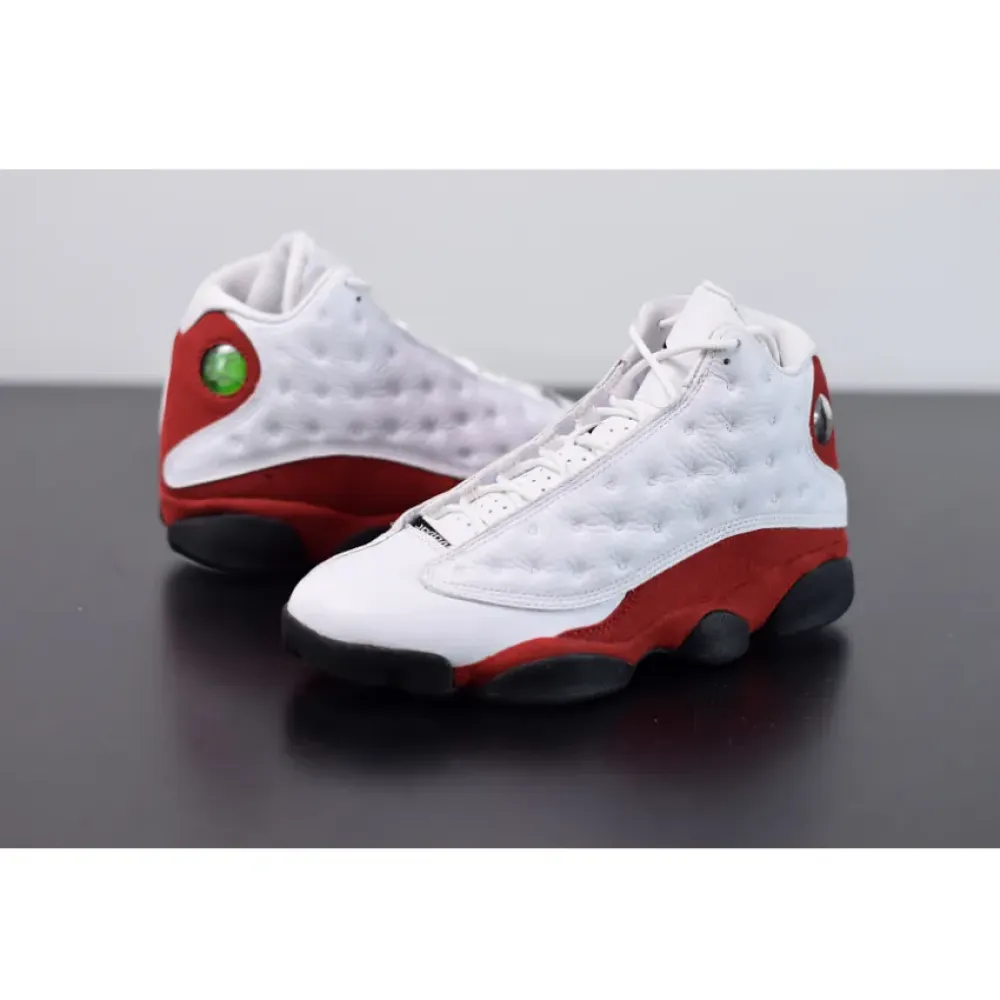 Air Jordan 13 White/Black-True Red  414571-122