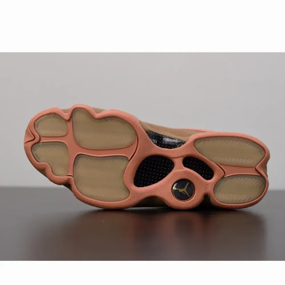Clot x Air Jordan 13 Low Sepia Stone/Canteen-Terra Blush  AT3102-200
