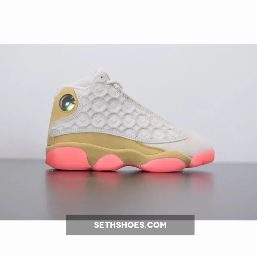 Air Jordan 13 ‘CNY’ Pale Ivory/Black-Digital Pink-Club Gold  CW4409-100