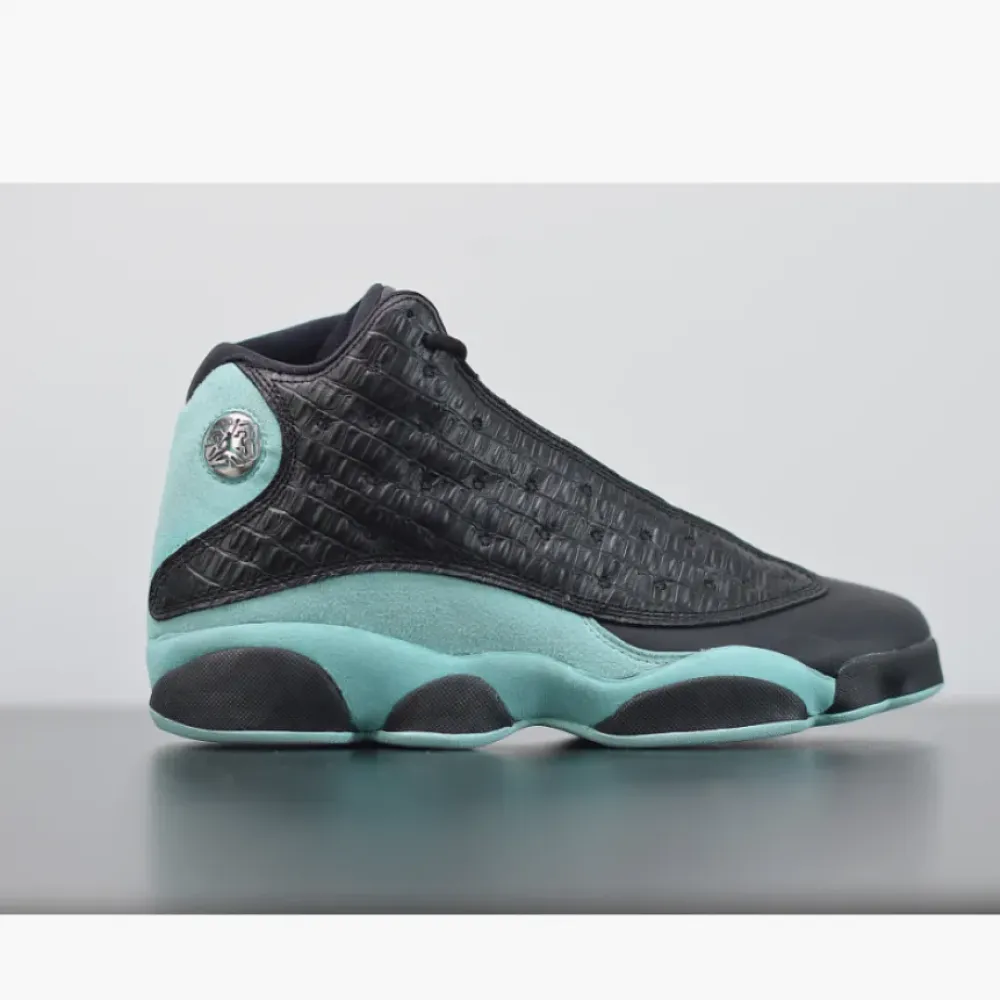 Air Jordan 13 “Island Green” Black/Island Green-Metallic Silver 414571-030