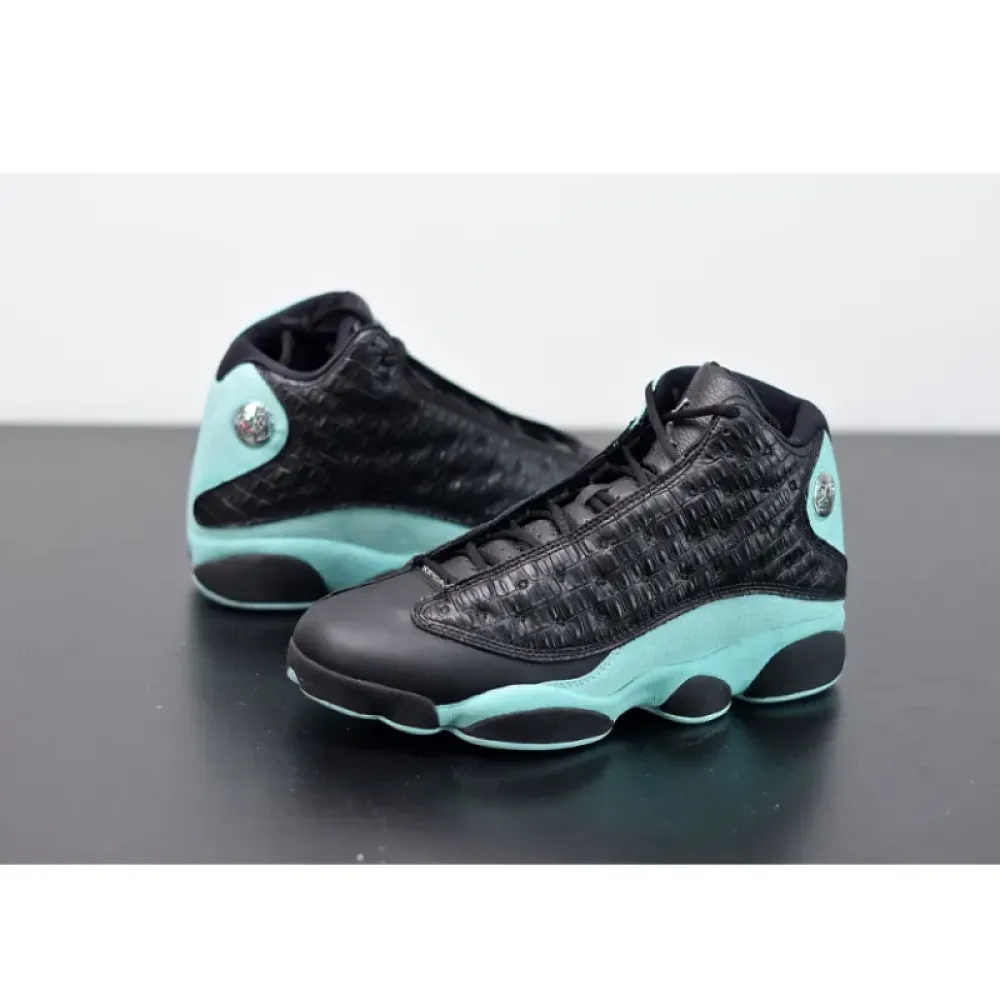 Air Jordan 13 “Island Green” Black/Island Green-Metallic Silver 414571-030