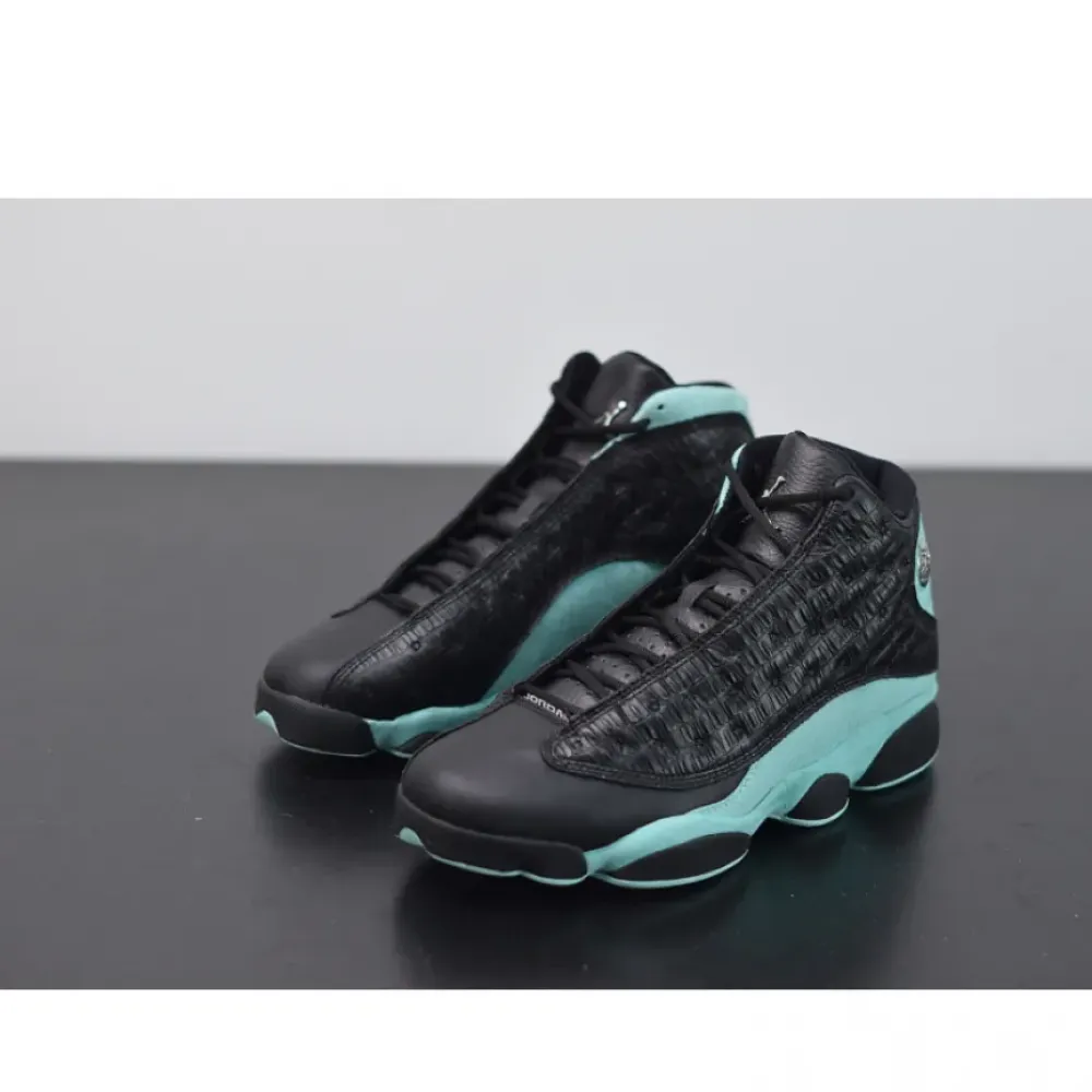 Air Jordan 13 “Island Green” Black/Island Green-Metallic Silver 414571-030