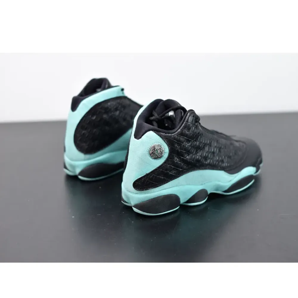 Air Jordan 13 “Island Green” Black/Island Green-Metallic Silver 414571-030