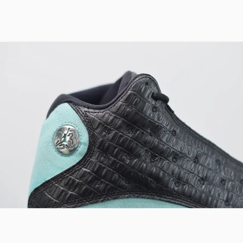 Air Jordan 13 “Island Green” Black/Island Green-Metallic Silver 414571-030