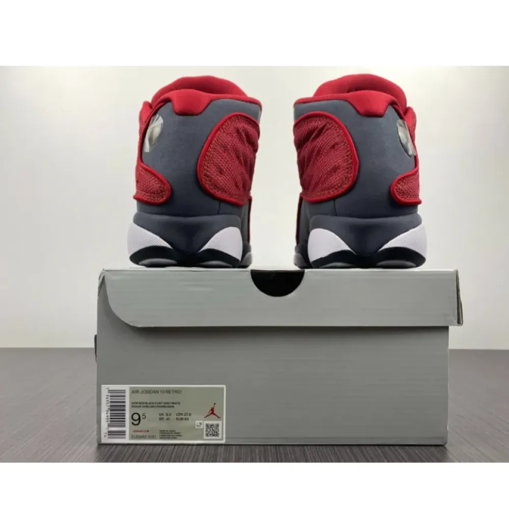 Air Jordan 13 “Red Flint” Gym Red/Flint Grey-White-Black DJ5982-600