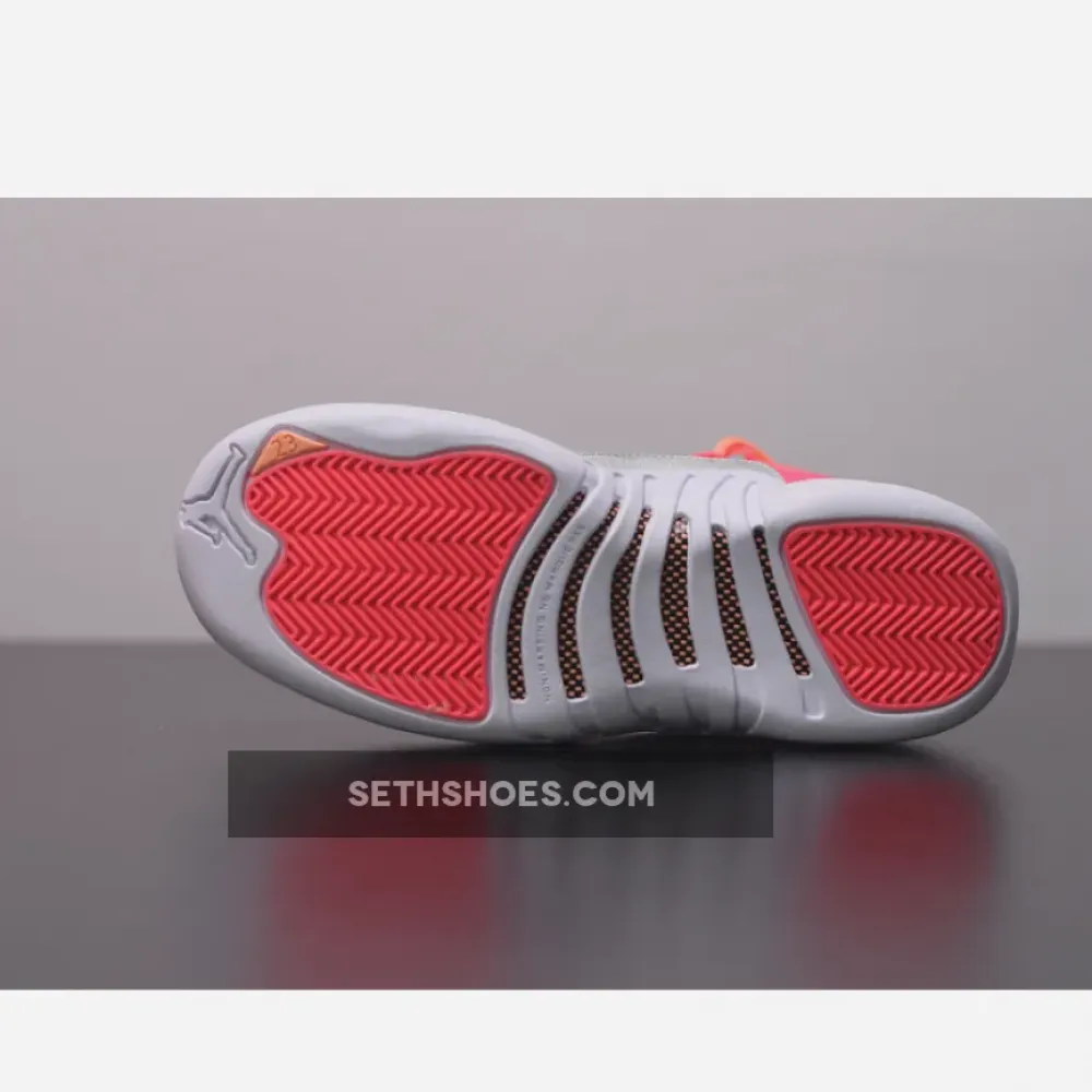 Air Jordan 12 “Sunrise” Racer Pink/Hot Punch-Bright Mango-White 510815-601