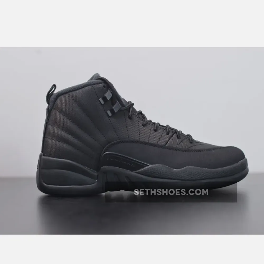 Air Jordan 12 “Winterized” Black/Black-Anthracite  BQ6851-001