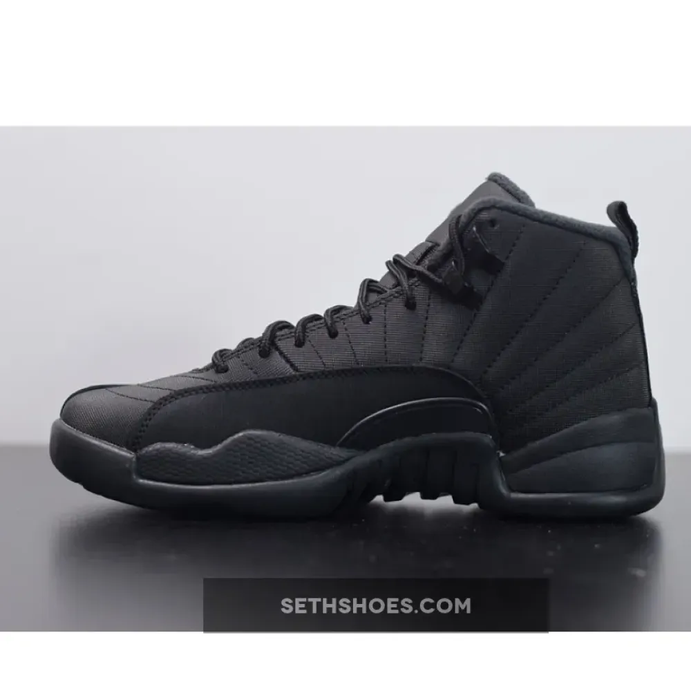 Air Jordan 12 “Winterized” Black/Black-Anthracite  BQ6851-001