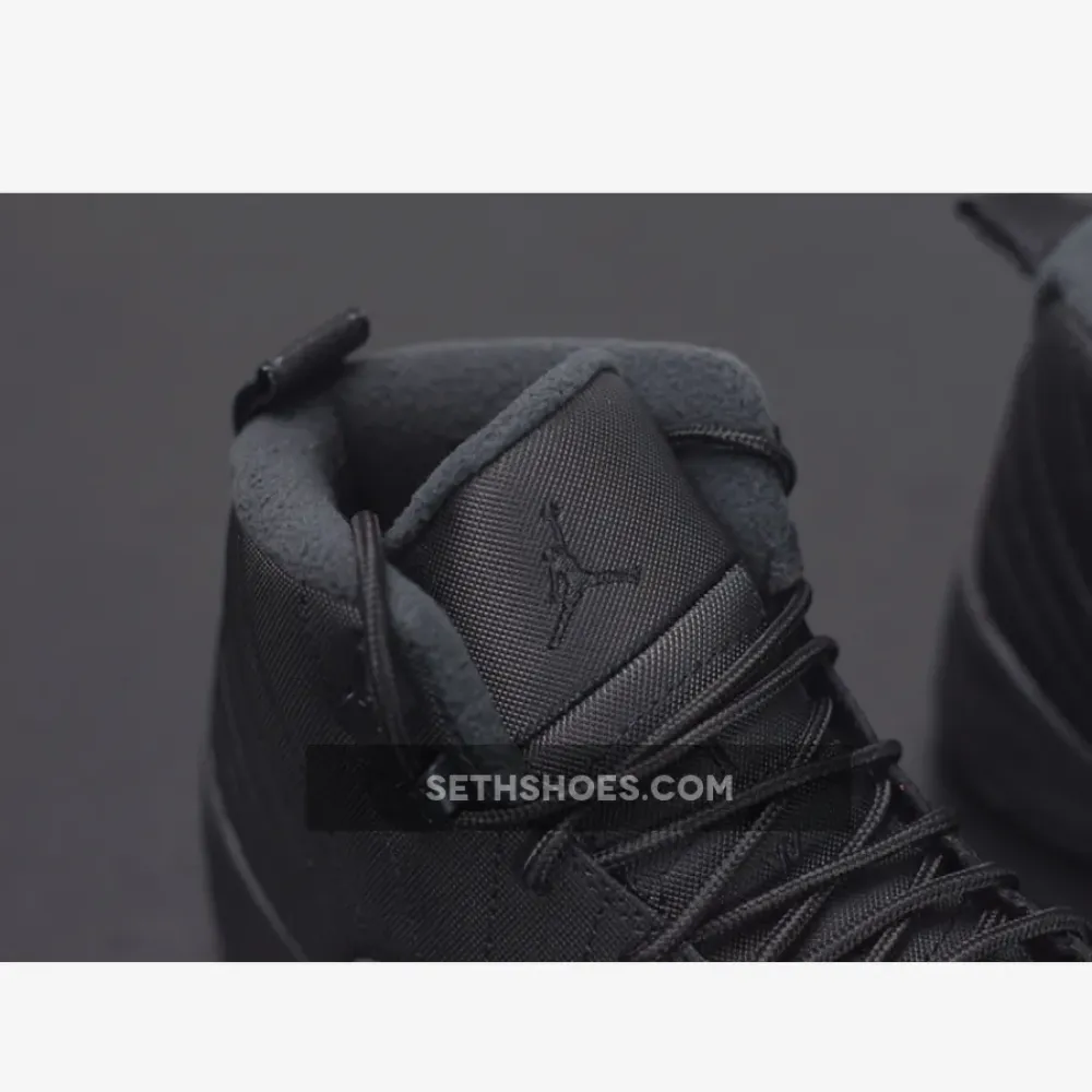 Air Jordan 12 “Winterized” Black/Black-Anthracite  BQ6851-001