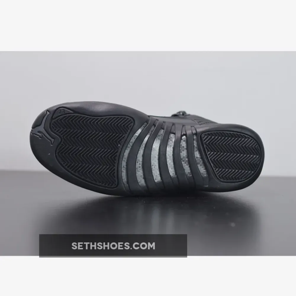 Air Jordan 12 “Winterized” Black/Black-Anthracite  BQ6851-001