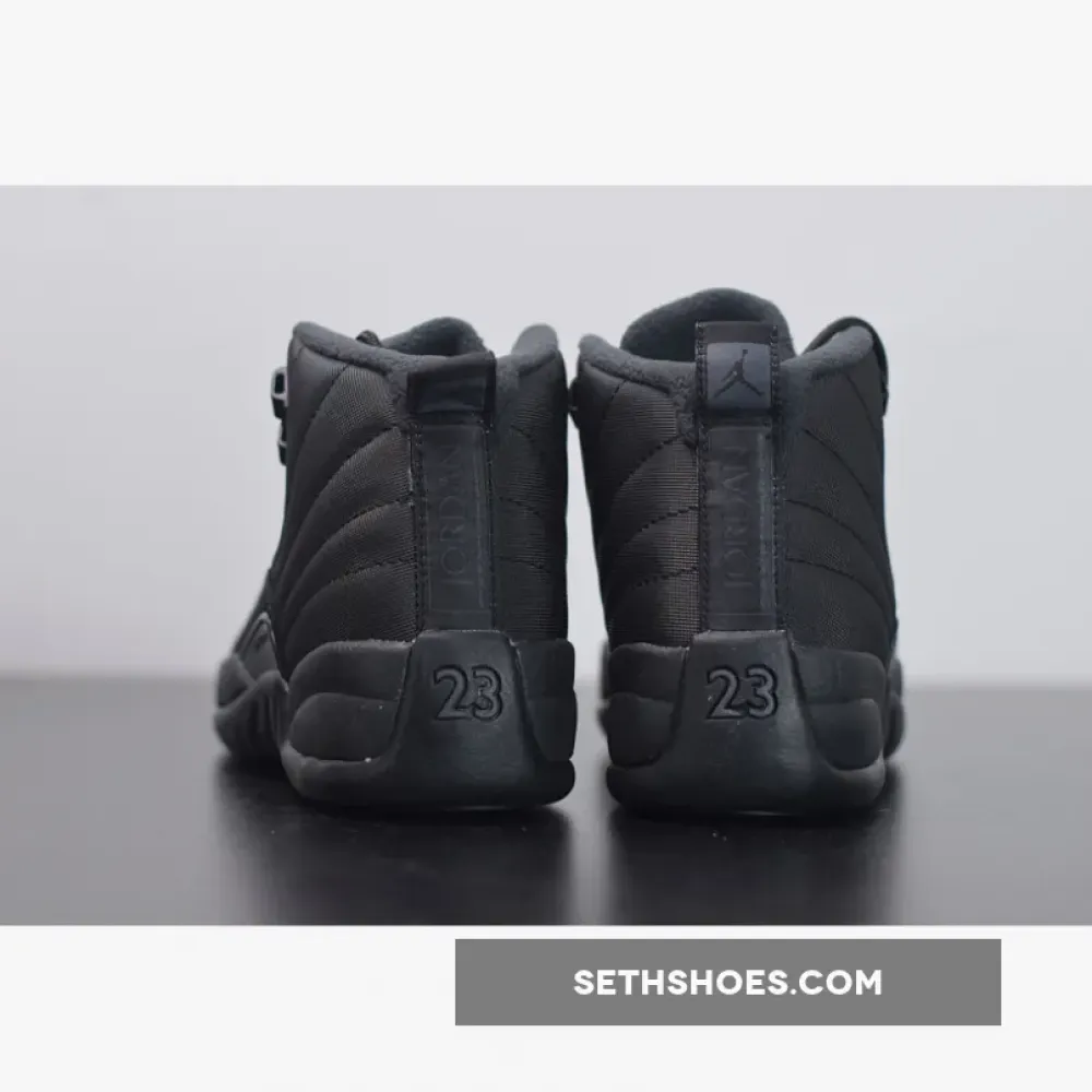 Air Jordan 12 “Winterized” Black/Black-Anthracite  BQ6851-001