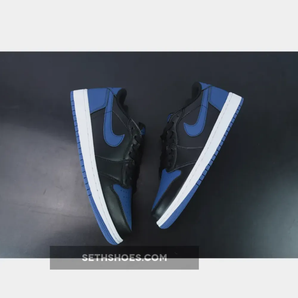 Air Jordan 1 Low OG Black/Mystic Navy-White  CZ0790-041