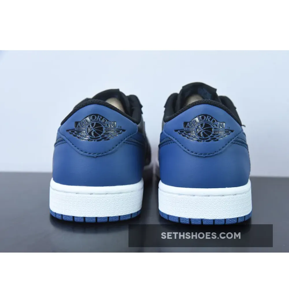 Air Jordan 1 Low OG Black/Mystic Navy-White  CZ0790-041