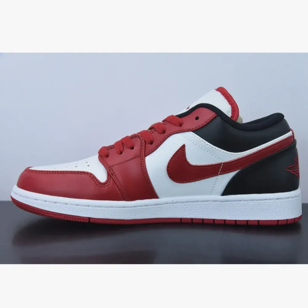Air Jordan 1 Low Reverse Black Toe  DC0774-160