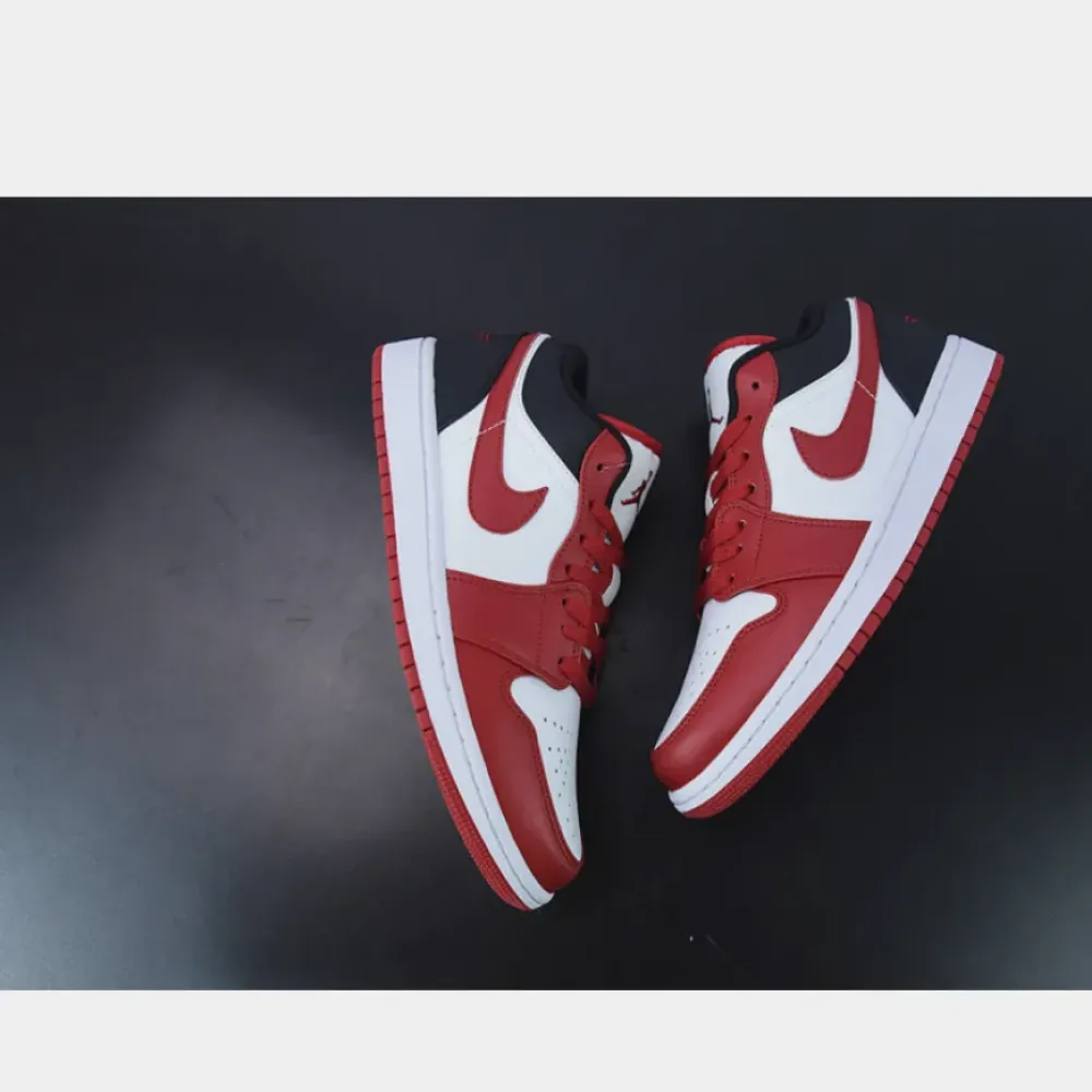 Air Jordan 1 Low Reverse Black Toe  DC0774-160