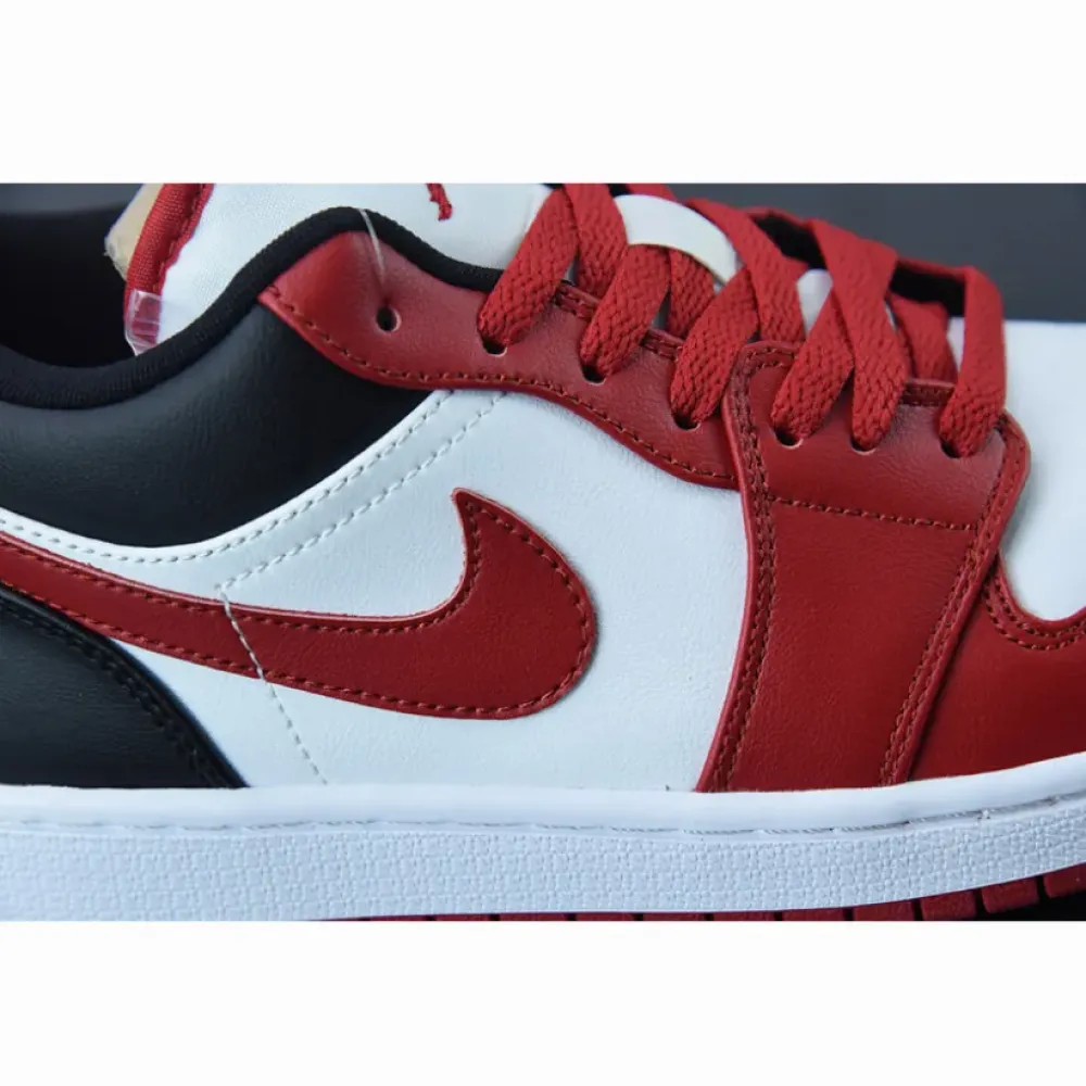 Air Jordan 1 Low Reverse Black Toe  DC0774-160