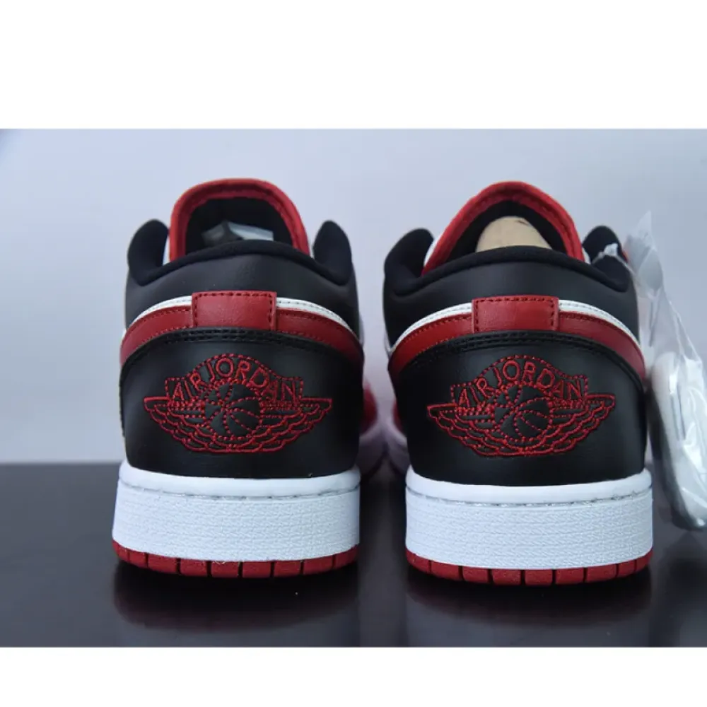 Air Jordan 1 Low Reverse Black Toe  DC0774-160