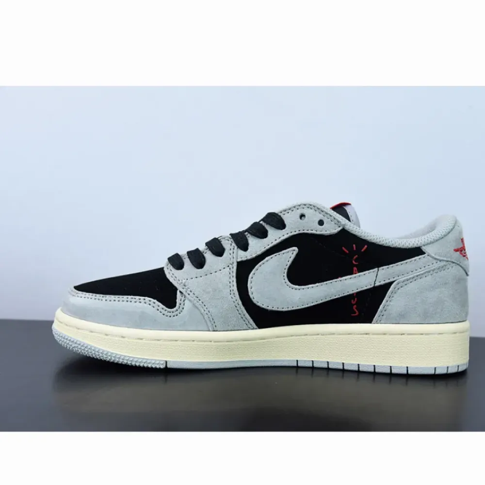 Travis Scott x Air Jordan 1 Low OG Grey/Black/Cream  DM7866-010
