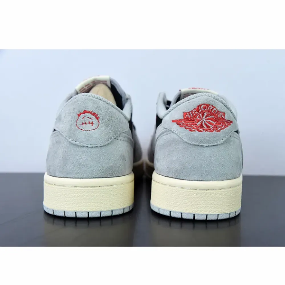 Travis Scott x Air Jordan 1 Low OG Grey/Black/Cream  DM7866-010