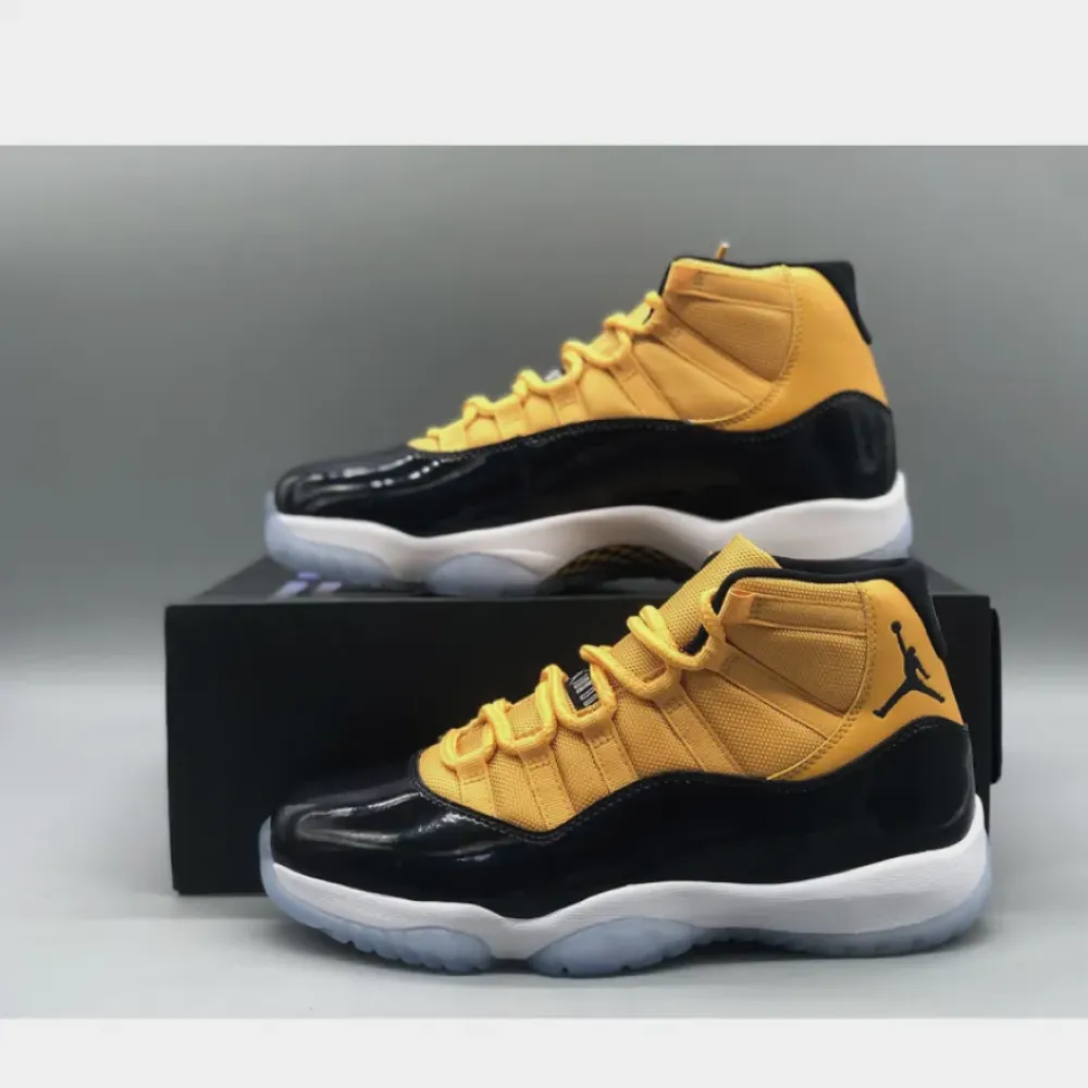 Air Jordan 11 Black Yellow