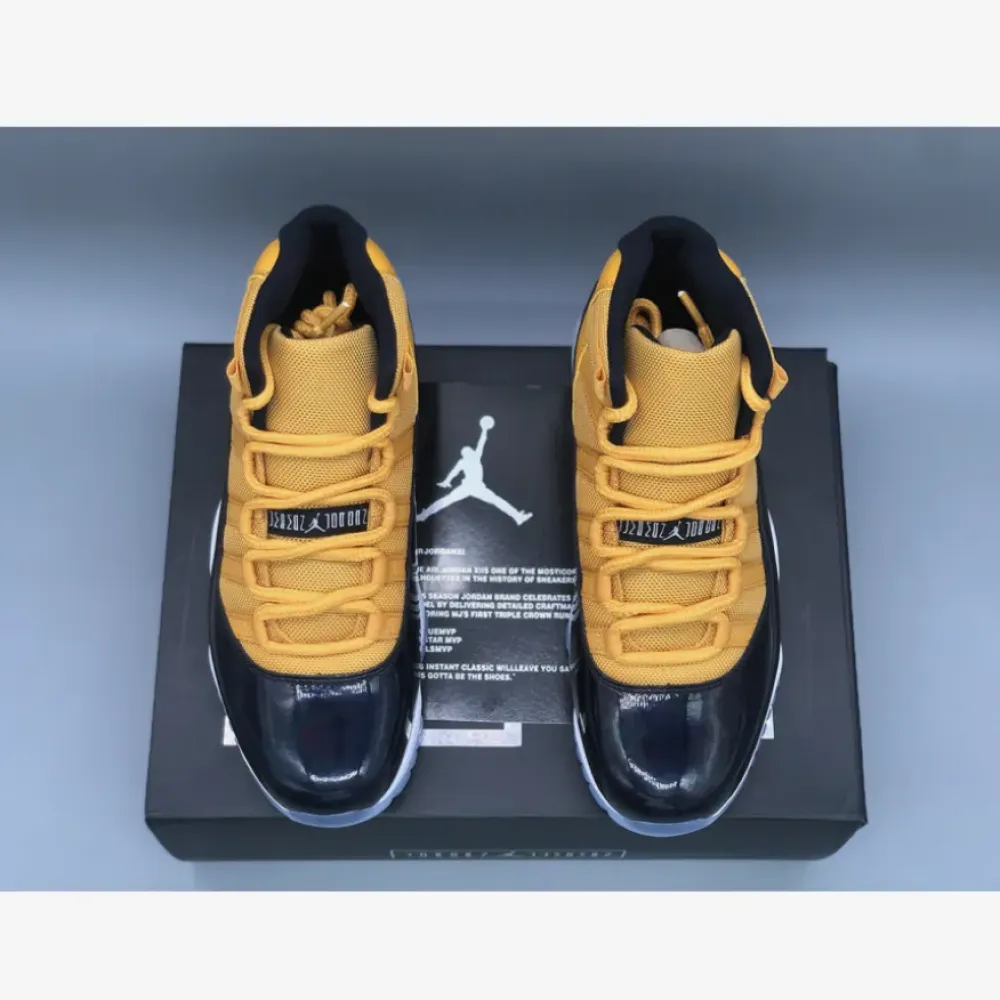 Air Jordan 11 Black Yellow