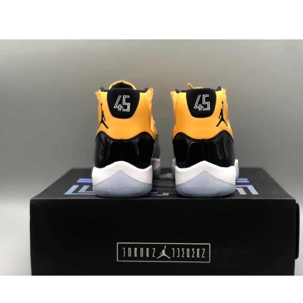 Air Jordan 11 Black Yellow