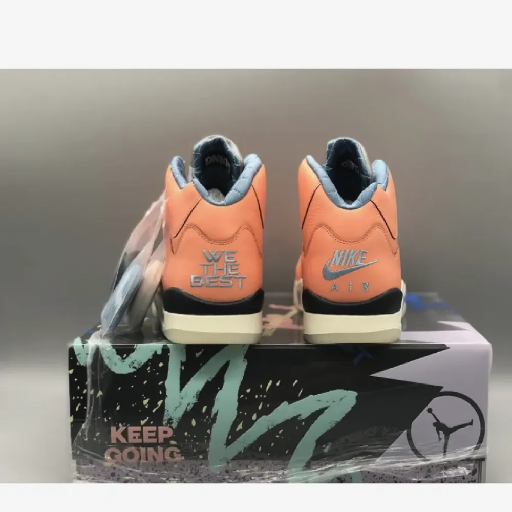 DJ Khaled x Air Jordan 5 We The Best Crimson Bliss/Leche Blue-Sail  DV4982-641