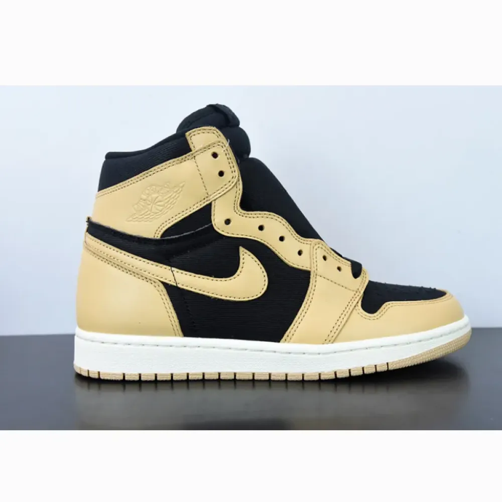Air Jordan 1 High OG “Heirloom” Vachetta Tan/Black/Sail  555088-202
