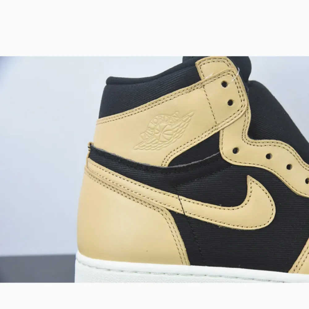 Air Jordan 1 High OG “Heirloom” Vachetta Tan/Black/Sail  555088-202