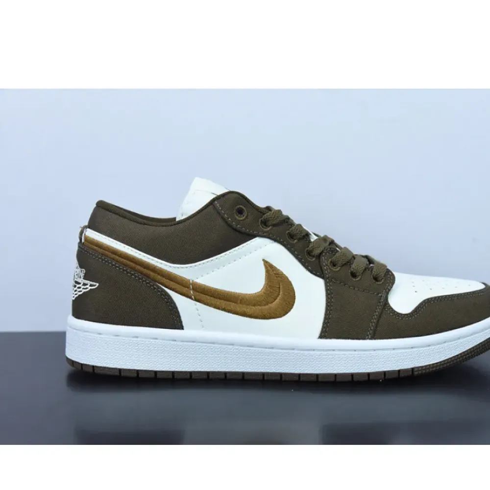 Air Jordan 1 Low SE Light Olive/Sail-White  DV0426-301
